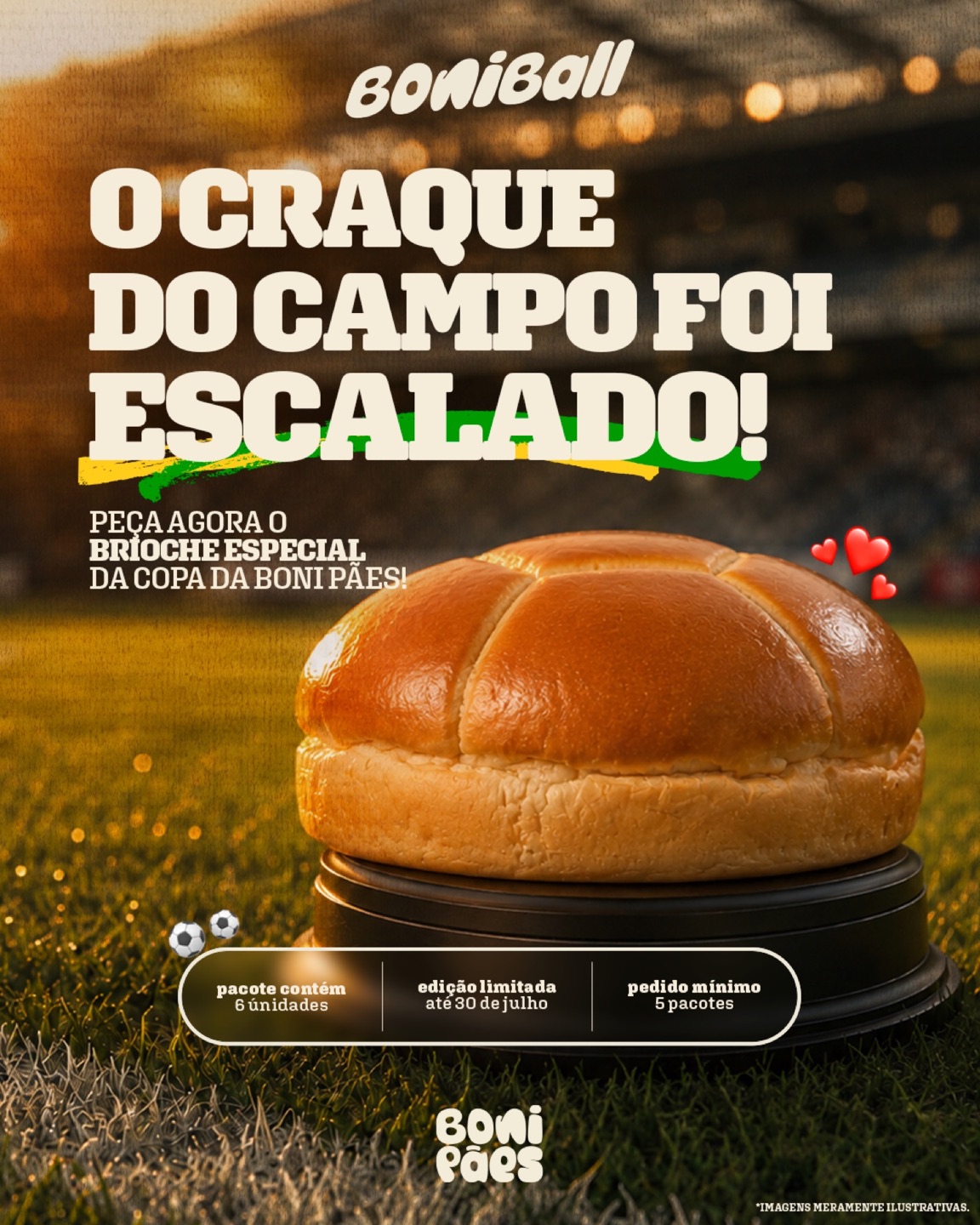 Boni Pães/Boniball — aplicação 2